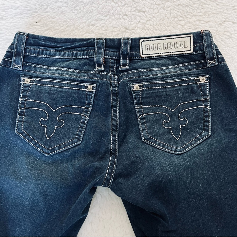 Rock Revival Anabela Straight Stretchy Women’s Jeans Size 29 - Picture 2 of 12